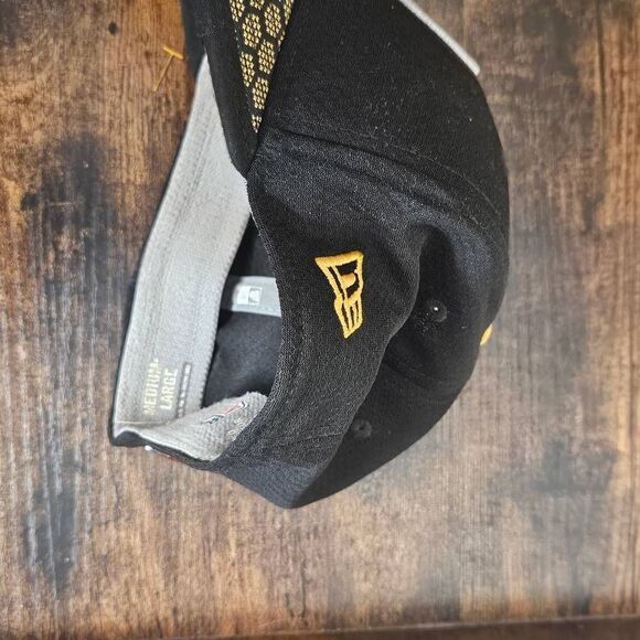 Pittsburgh Steelers New Era Sideline Collection On-Field Fitted Cap 71/2 - Picture 4 of 5